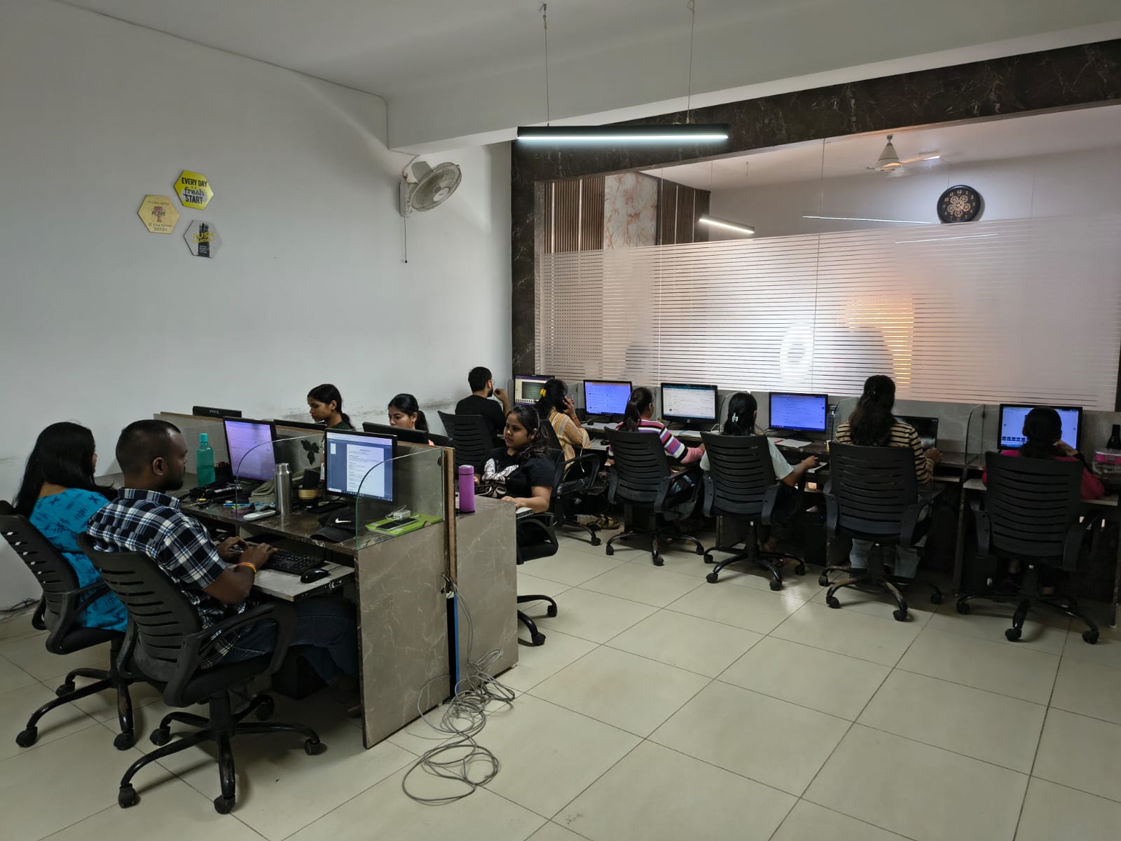 Wide view from the Infonext office gallery